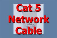 Cat 5 Network Cable & Cat 6 Patch Cords