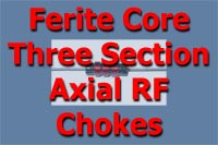 Ferrite Core Three Section