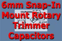 6mm Snap-In Mount Rotary Trimmer Caps
