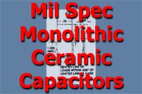 Mil Spec Monolithic Ceramic Capacitors