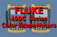 Fluke 190C  Series Color ScopeMeters