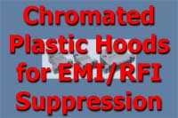 Chromated Plastic for EMI/RFI Suppression