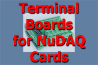 Terminal Boards for ADLINK Cards