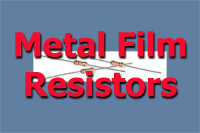 Metal Film Resistors 1/4 Watt 1%