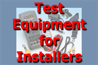 Test Equipment for Installers