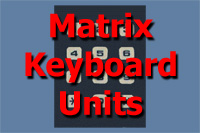 Matrix Keyboard Unit
