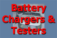 Battery Chargers & Testers