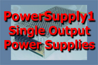 PowerSupply1 Switching Power Supplies, UL Approved & RoHS Compliant