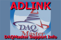 ADLINK DAQMaster Support Information