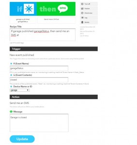 IFTTT Screenshot