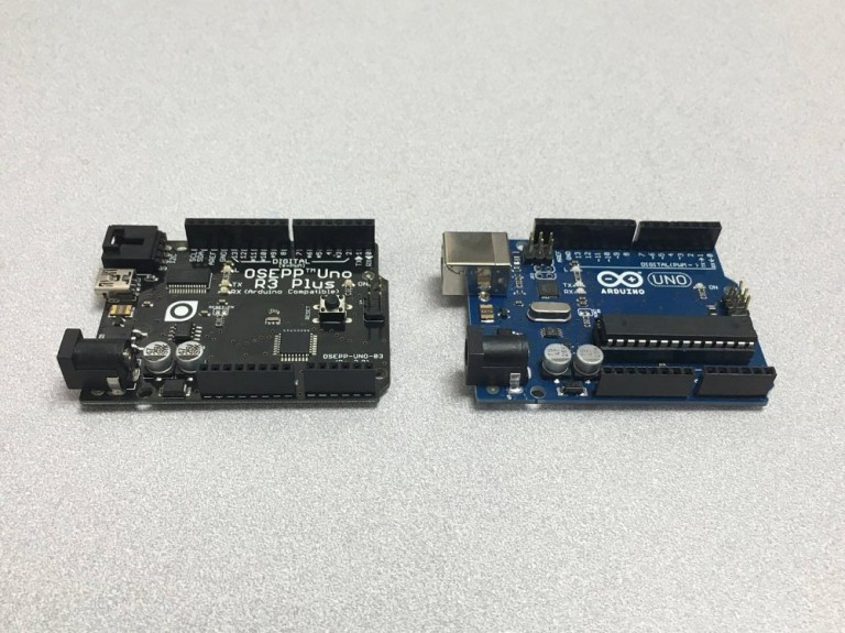 OSEPP Uno R3 Plus VS Official Arduino UNO | Simply Smarter Circuitry Blog