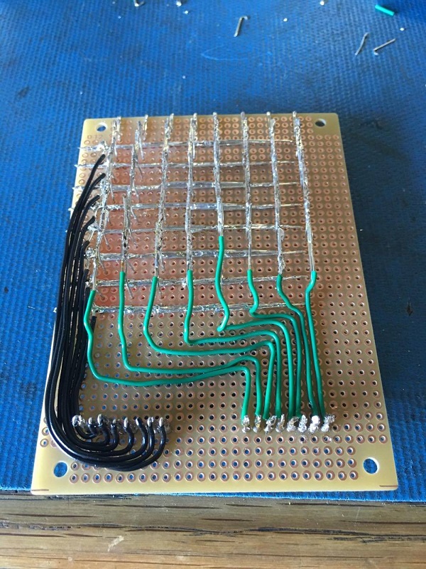 anode wires matrix