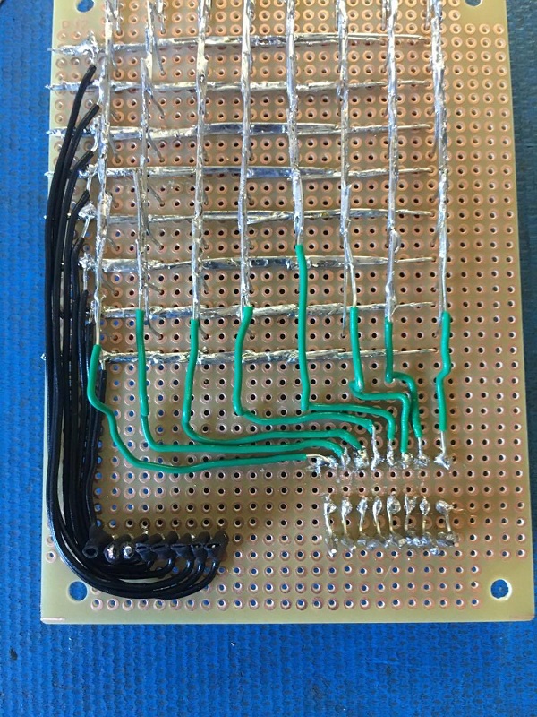 resistors in matrix