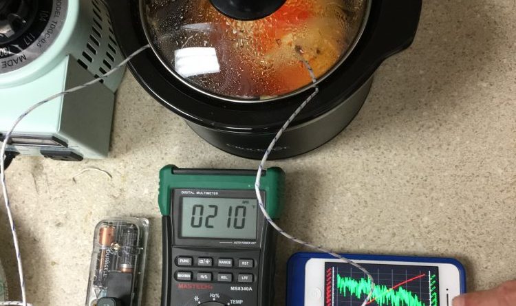 Variac Crock-Pot Experiment