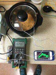 Variac Crock-Pot Experiment