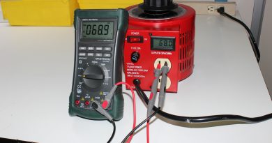Monitoring Variac Output with a Digital Panel Meter (DPM)