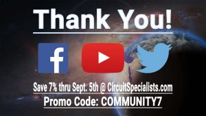 Circuit Specialists - Thank You Card