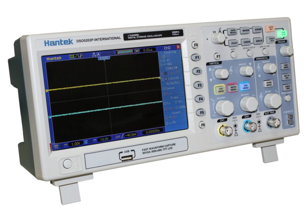 Hantek DSO5202P Digital Storage Oscilloscope - Circuit Specialists Blog