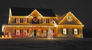 ac power meter holiday lights