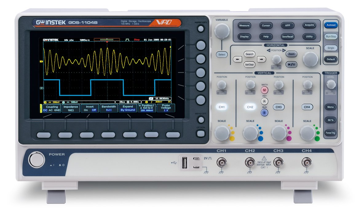 GW instek GDS-1054B Best Oscilloscope for Hobbyist