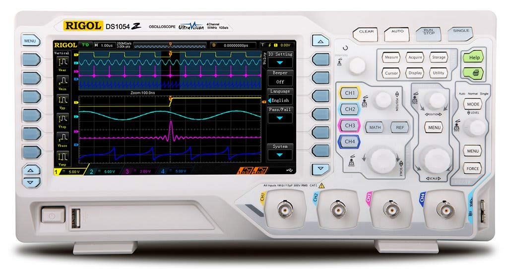 Rigol DS1054Z Best Portable and Handheld Oscilloscopes