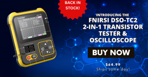 DSO-TC2 2-IN-1 TRANSISTOR TESTER & DIGITAL OSCILLOSCOPE