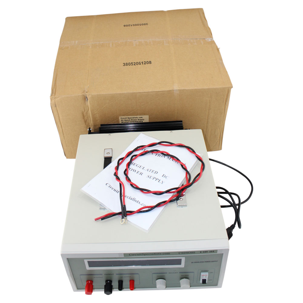 Heavy Duty Regulated Linear 0 50V 0 30A DC Bench Power Supply