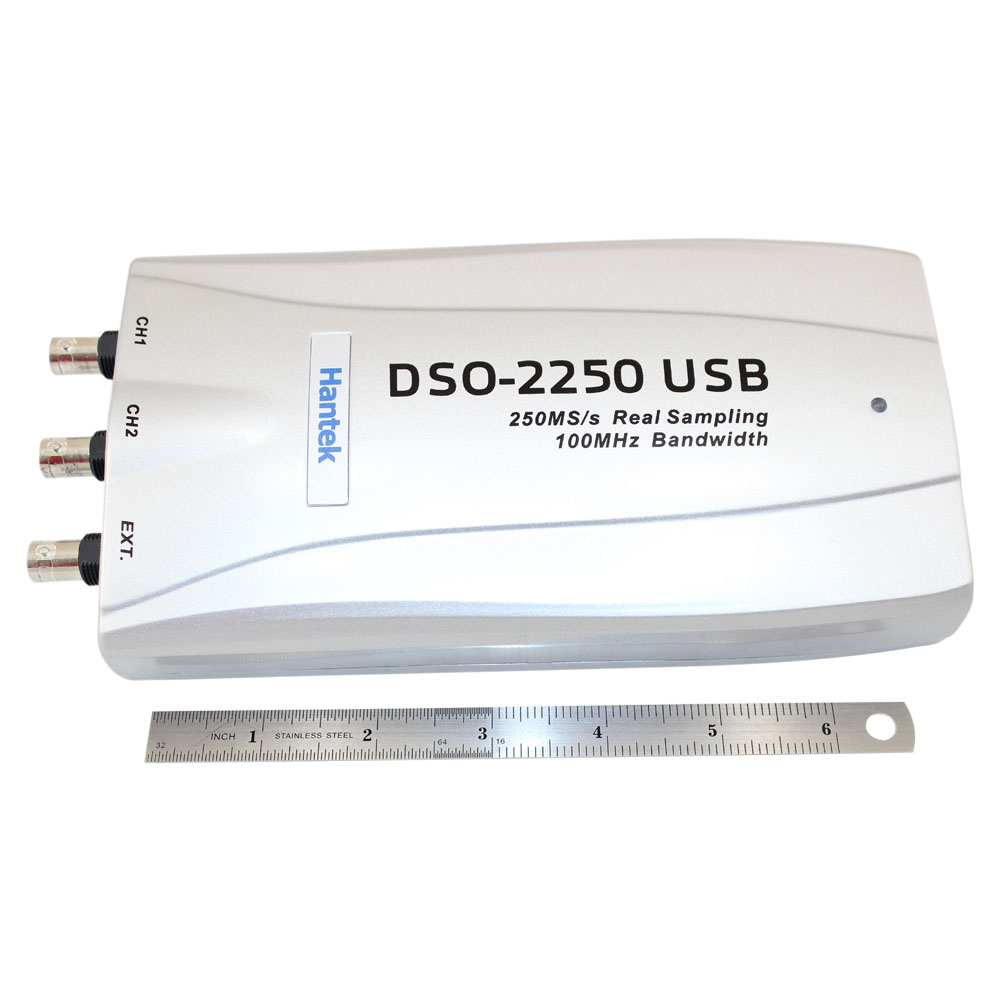 Hantek DSO-2150 PC USBデジタルストレージオシロスコープ New Hantek 100MHz PC Based USB Oscilloscope - DSO-2250