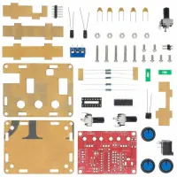 XR2206 Signalgenerator DIY-Bausatz Mit Gehäuse – 1 Hz – 1 MHz, Hohe Genauigkeit, Sinus-Dreieck-Rechteckwellen, Für Elektronik-Tests & Schaltungsdebugging
