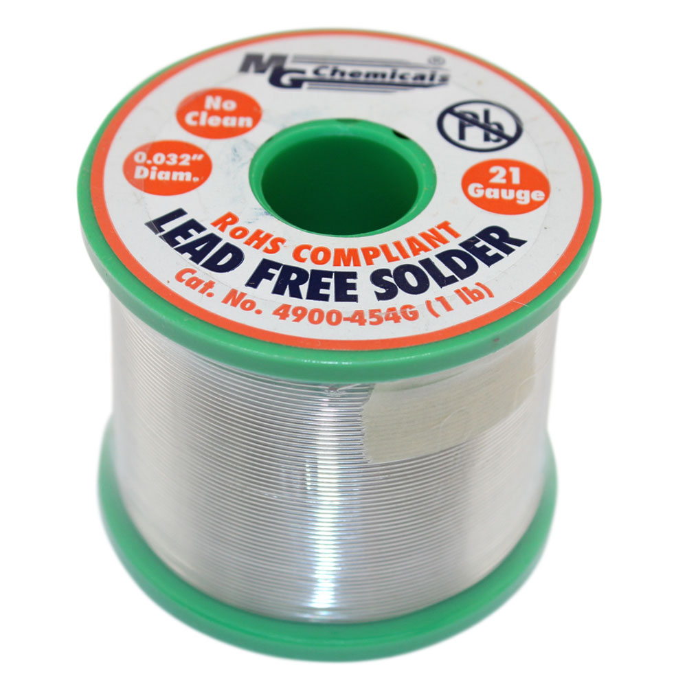 MG Chemicals 1lb SAC305 Lead Free Solder Wire (0.8mm) Circuit Specialists