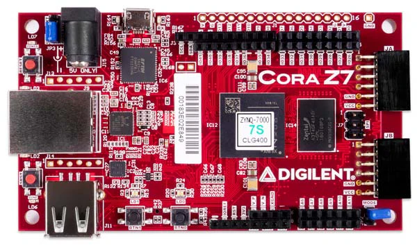 DIGILENT Cora Z7: Zynq-7000 Single Core Option for ARM/FPGA SoC