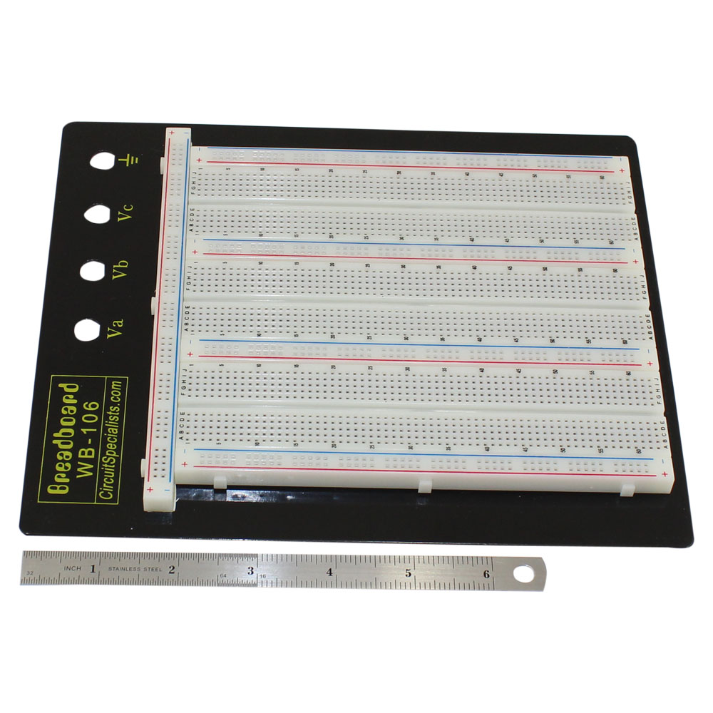 WB-106-1+J Solderless Breadboard with Jumpers
