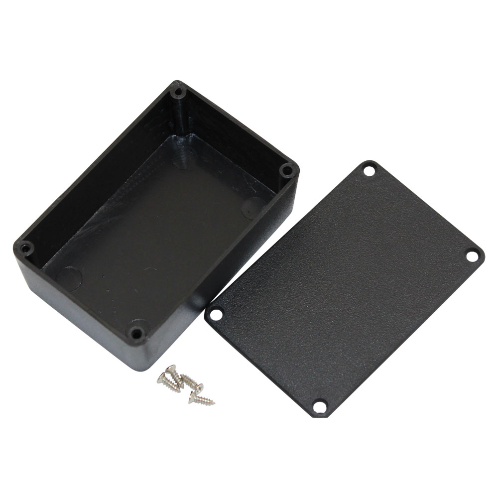 US Stock 1pcs Plastic Project Box Case Electronic 4.528"x3.543"x2.165" Ear 