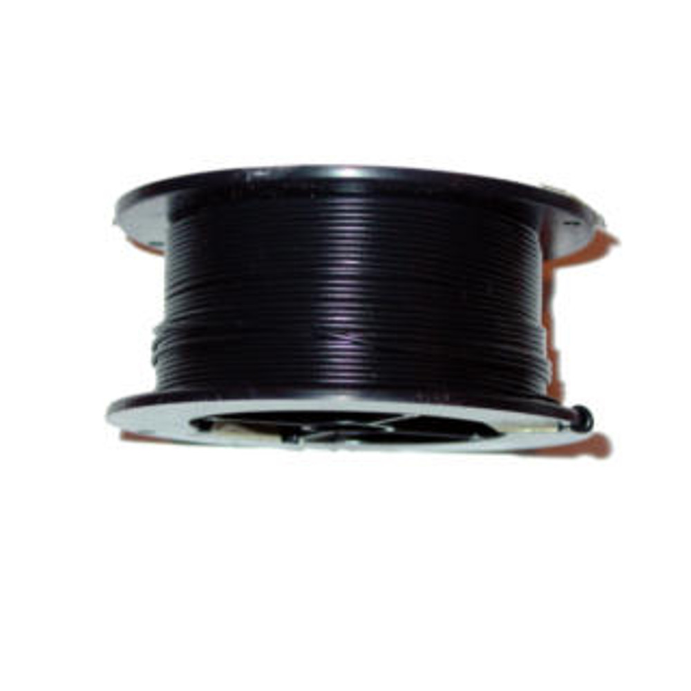 22AWG 100' Solid Black Wire
