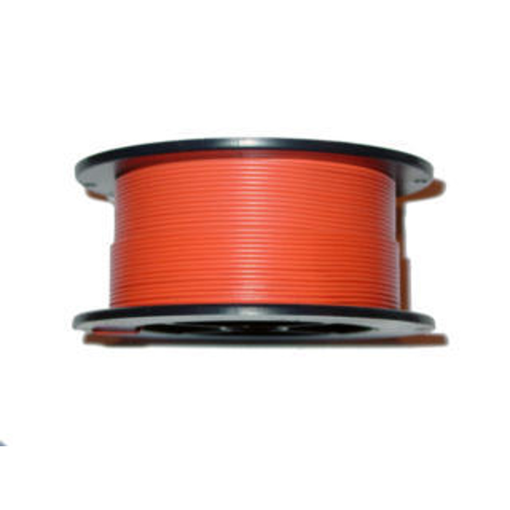 22AWG 100' Solid Orange Wire