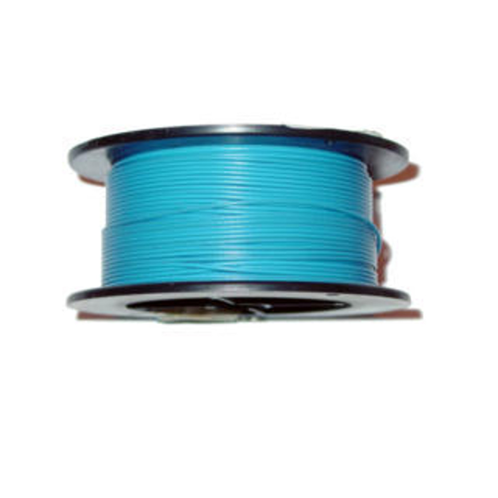 22AWG 1000' Solid Blue Wire