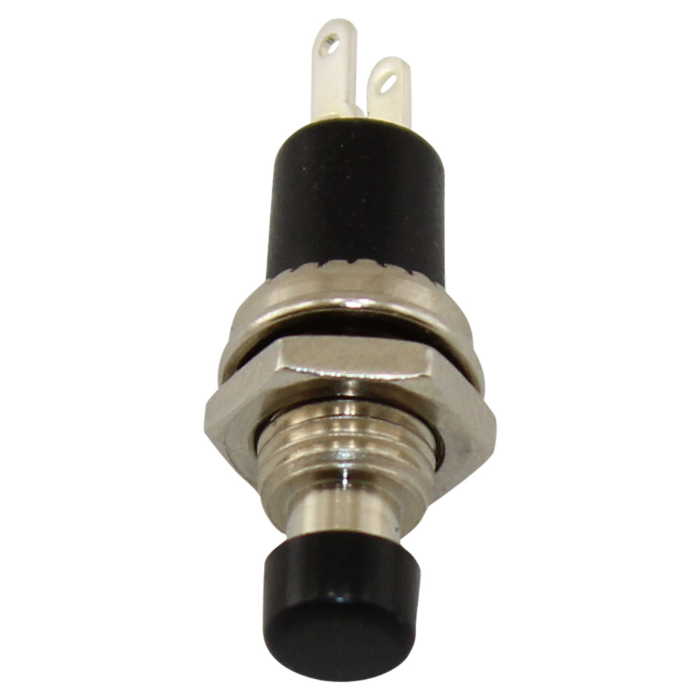 ON (OFF) - Black Push Button Switch