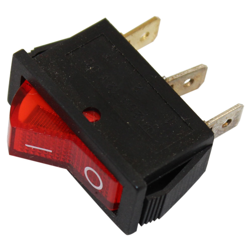 Spst Illuminated Rocker Switch Wiring SPST ON/OFF Red Illuminated