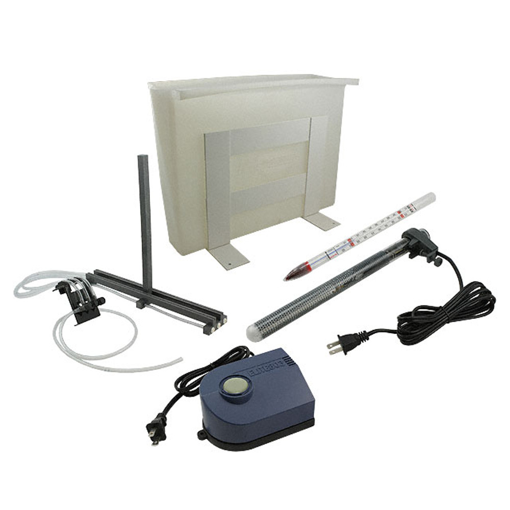 Deluxe Etching Kit w 7 Liter Tank & Thermometer