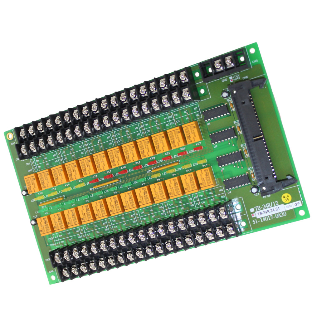 24 RELAY OUTPUT CARD/24 V COIL