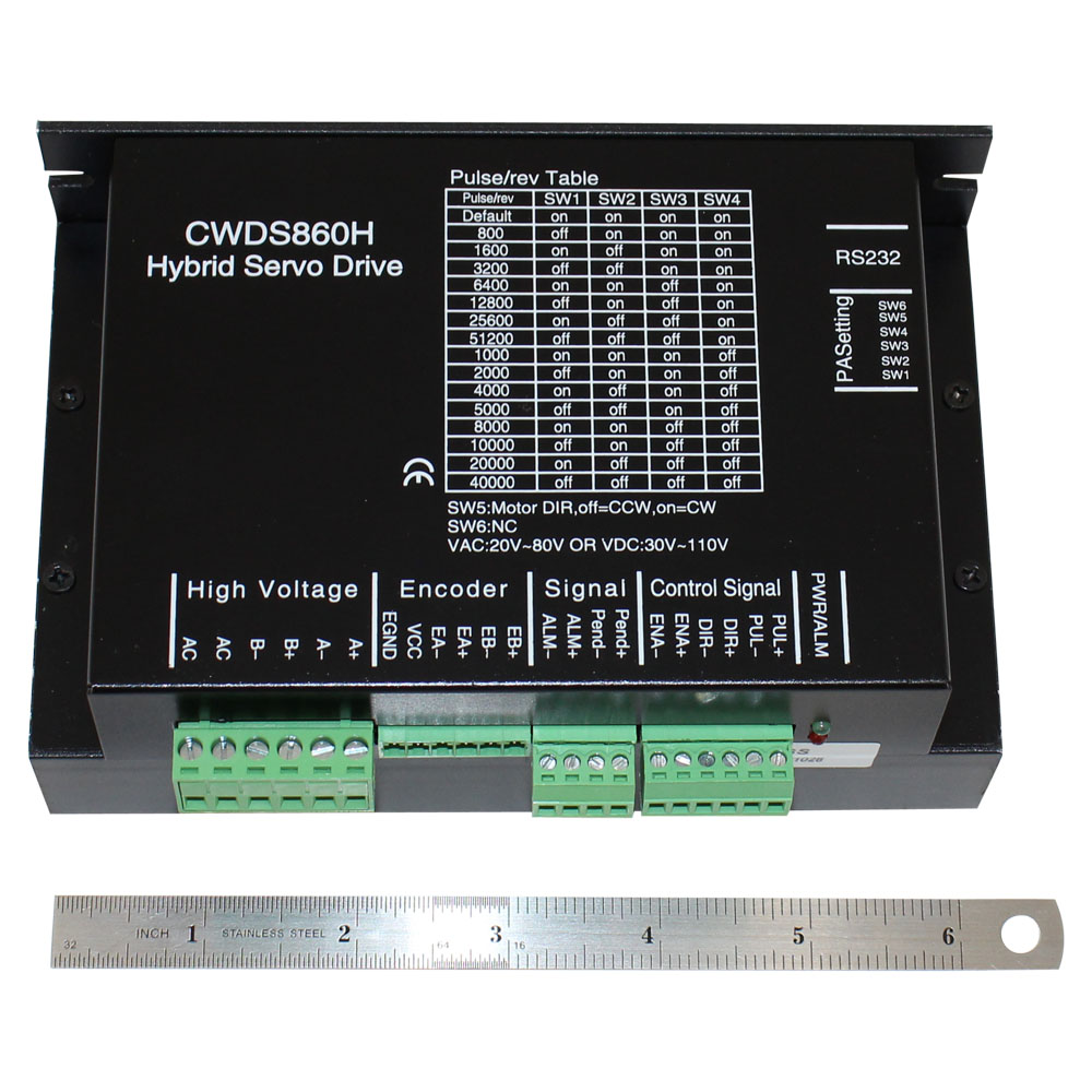 Closed Loop Stepper Motor with Driver 86BHH150 & CWDS860H Set