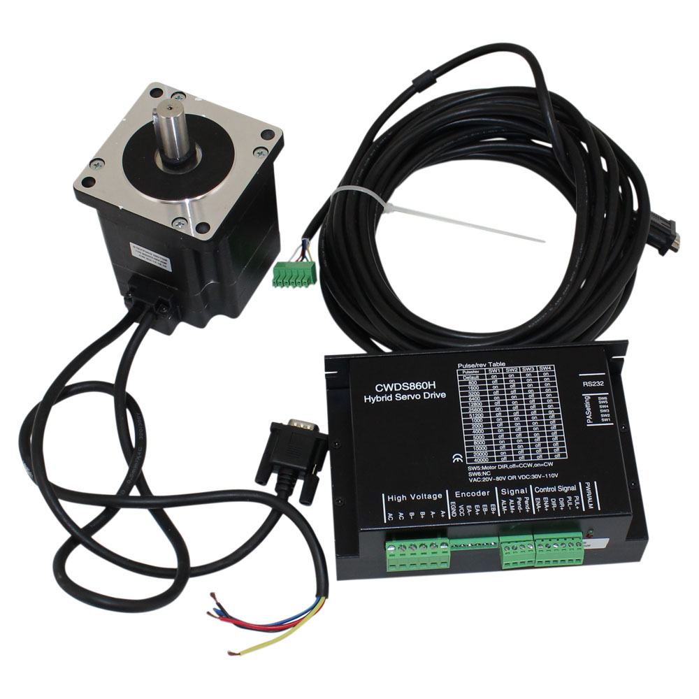 86BHH76 STEPPER MOTOR WITH CWDS860H DRIVER