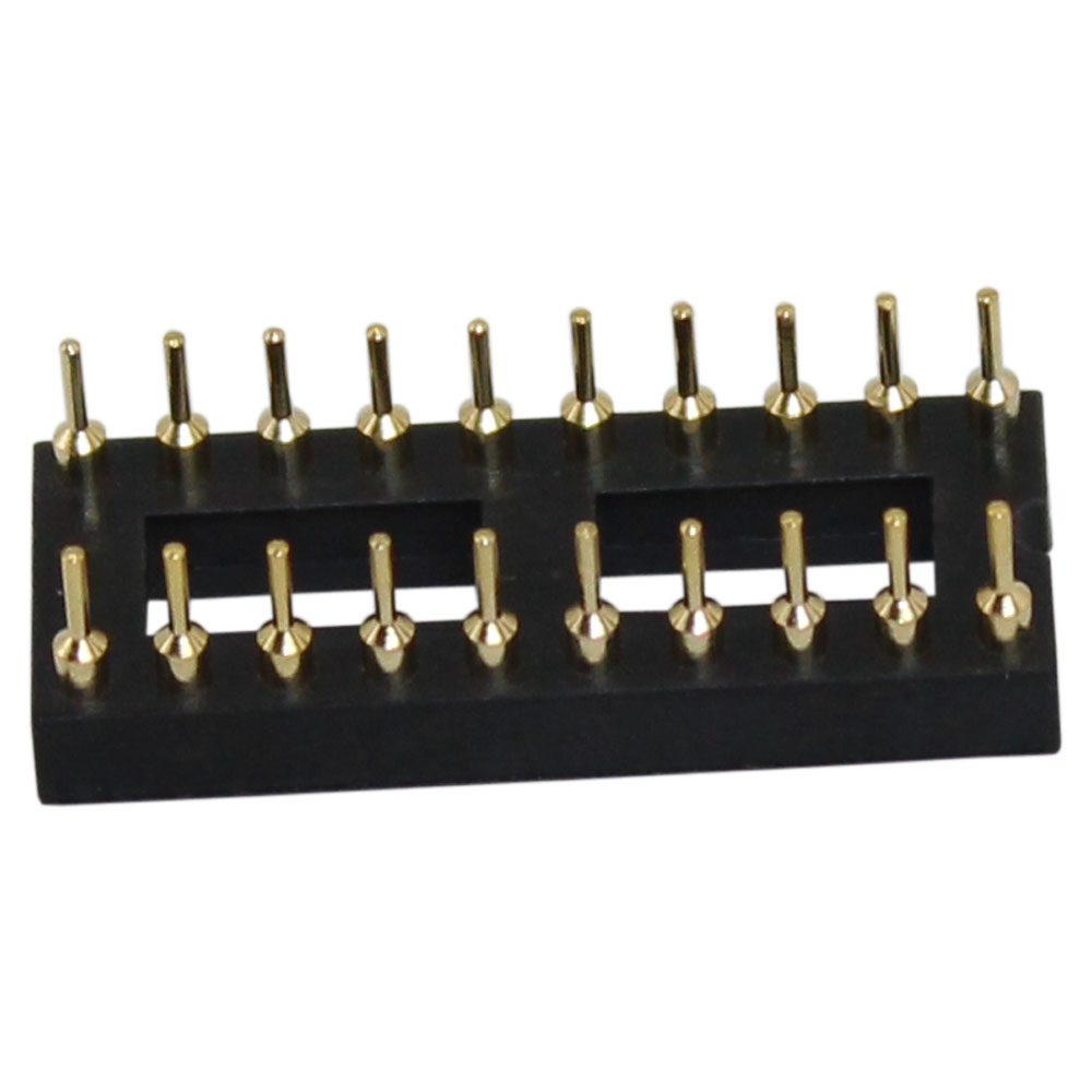 20 Pin Machine Tooled Low Profile IC Socket