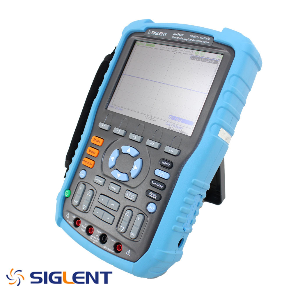 SIGLENT HANDHELD SCOPE METER, 60MHZ 1GSA/S REAL TIME SAMPLING , DMM FUNCTIONS.