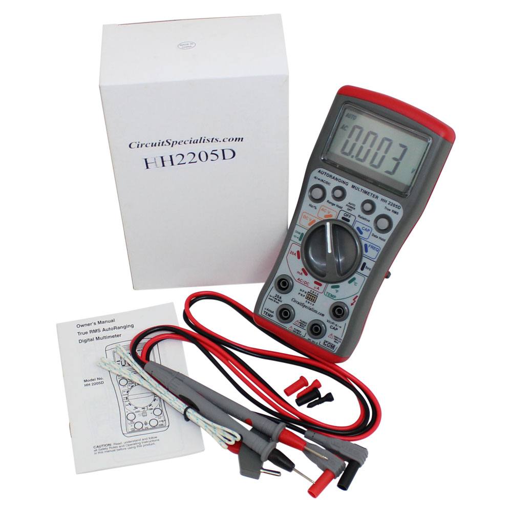 Circuit Specialists True-RMS Autoranging Digital Multimeter