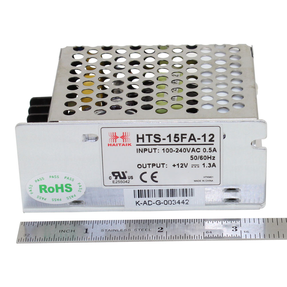 12V DC 1.3A 15W Regulated Switching Power Supply 