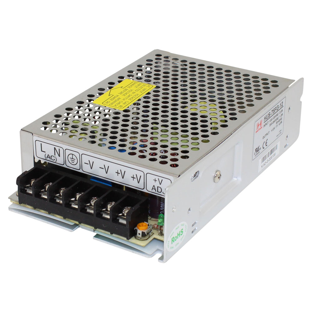 Universal Regulated Switching Power Supplies 12 VDC / 2.9 A / 35 W 