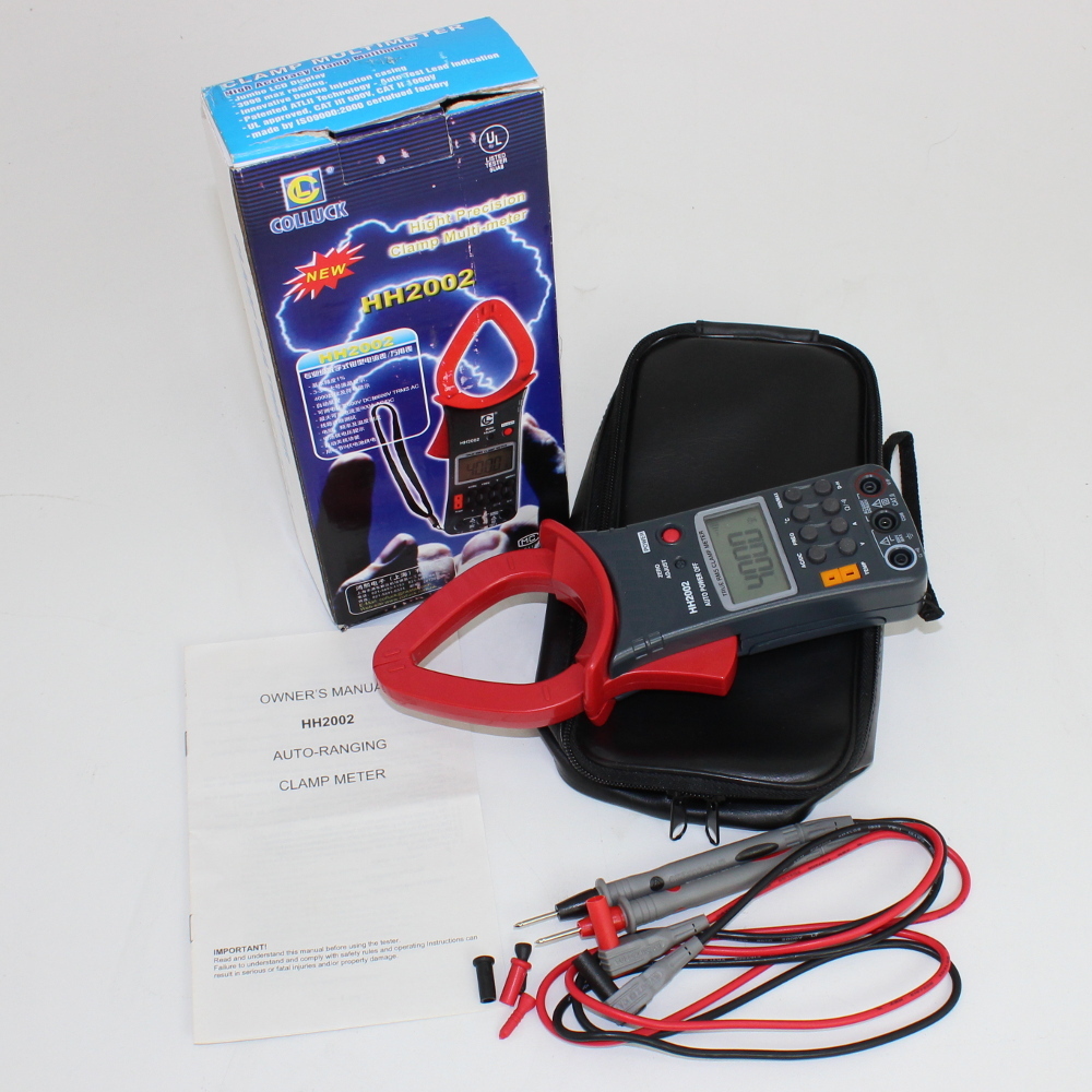 Pro Series DC/AC ClampOn Ammeter/Multimeter
