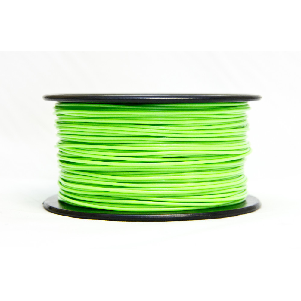 ABS, 3.0 MM, 0.25 KG SPOOL - PREMIUM 3D FILAMENT - GLOW IN THE DARK (GREEN)