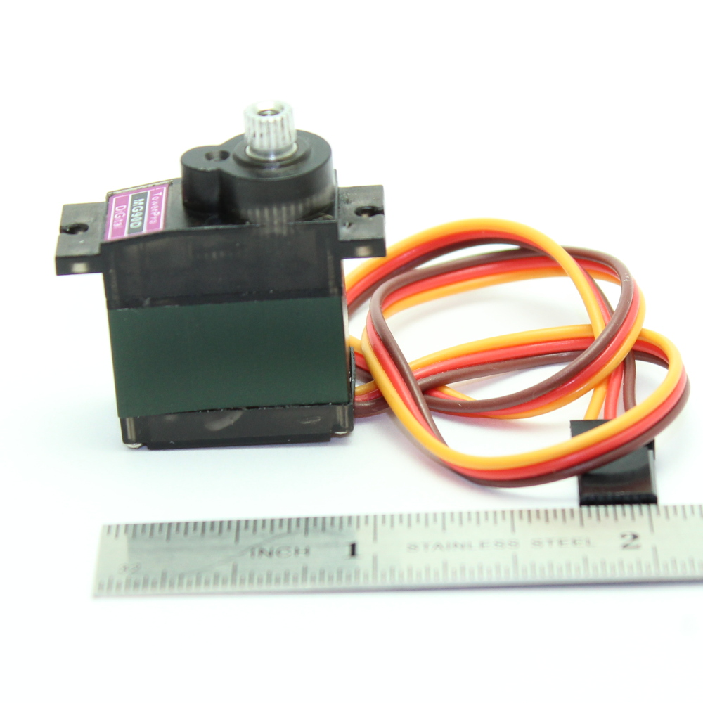 TowerPro MG90D Digital Metal Gear servo with 13g Double Ball Bearing